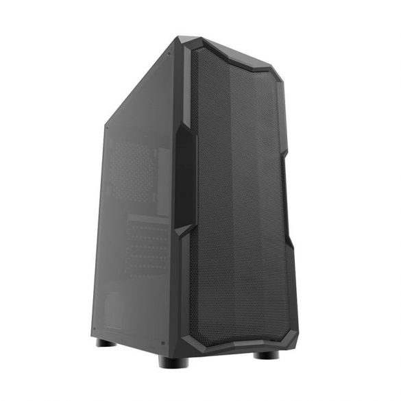 Carcasa computerului Darkflash Aquarius Mesh (negru)