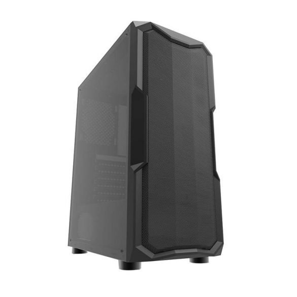 Carcasa computerului Darkflash Aquarius Mesh (negru)