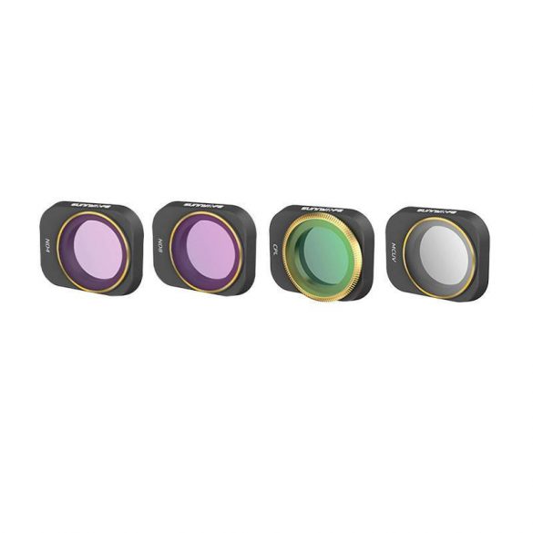 4 feluri de lentile filtru Sunnylife (UV+CPL+ND4+ND8) DJI Mini 3 Pro-hoz (MM3-FI418)