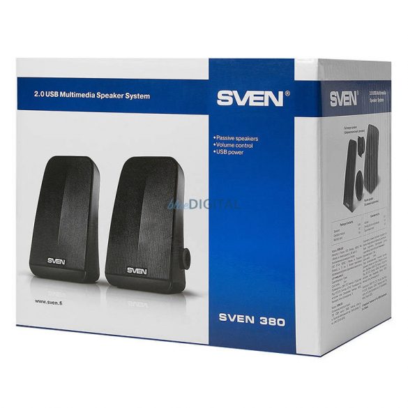 Difuzoare SVEN 380 USB (negru)