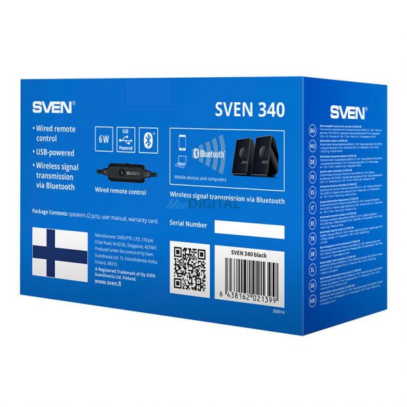 Difuzoare SVEN 340 USB (negru)