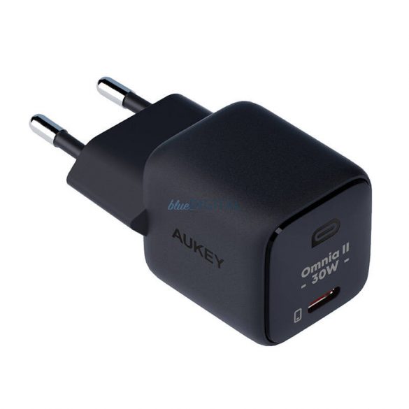 Încărcător de rețea Aukey PA-B1L 1xUSB-C, 30W (negru)