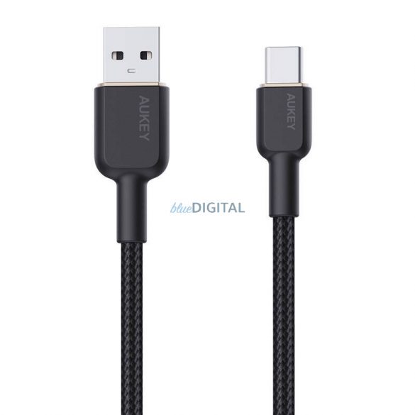 Cablu Aukey CB-NAC1 USB-A USB-C 1m (negru)