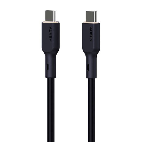 Cablu USB-C la USB-C Aukey CB-SCC141, 140 W, 1 m (negru)