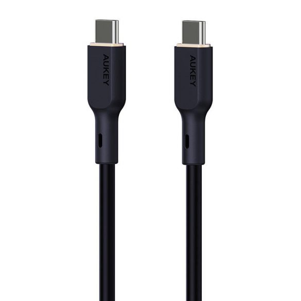 Cablu USB-C la USB-C Aukey CB-SCC142, 140 W, 1,8 m (negru)