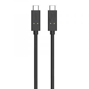 Cablu USB-C la USB-C Aukey, CB-TCC241, 240 W, 0,8 m (negru)