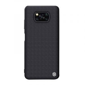 Husă texturată Nillkin pentru Xiaomi POCO X3 NFC / X3 Pro (negru)