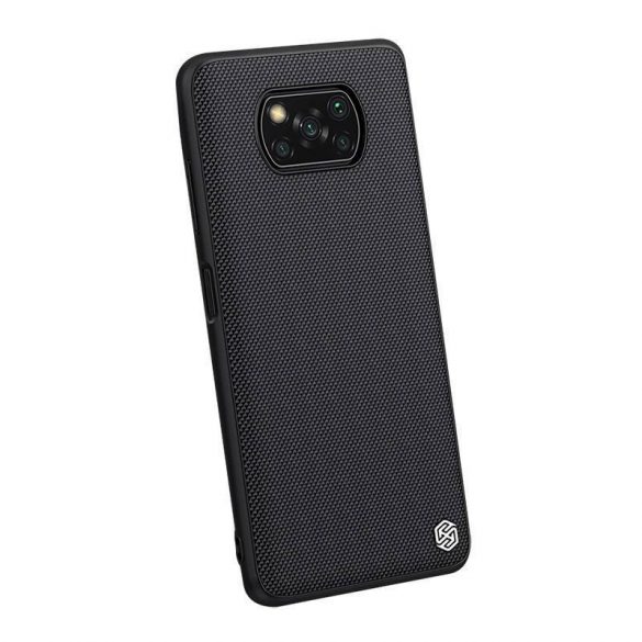 Husă texturată Nillkin pentru Xiaomi POCO X3 NFC / X3 Pro (negru)