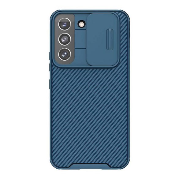 Husă Nillkin CamShield Pro pentru Samsung Galaxy S22 (albastru)