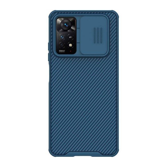 Nillkin CamShield Pro husă pentru Xiaomi Redmi Note 11 Pro / 11 Pro + 5G (albastru)