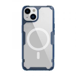 Husă magnetică Nillkin Nature TPU Pro pentru Apple iPhone 14 (albastru)