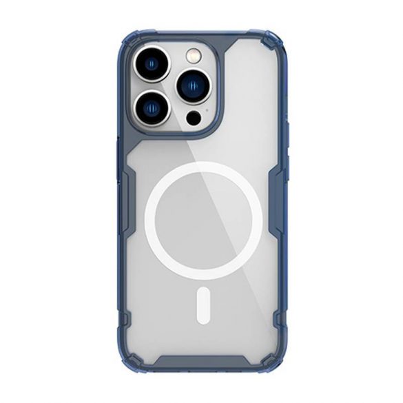 Husă magnetică Nillkin Nature TPU Pro pentru Apple iPhone 14 Pro (albastru)