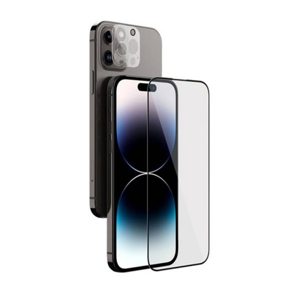 Sticla securizata Nillkin HD 2in1 pentru Apple iPhone 14 Pro