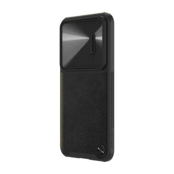 Husă din piele Nillkin CamShield pentru Samsung Galaxy S23 (negru)