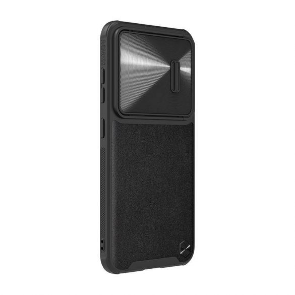 Husă din piele Nillkin CamShield pentru Samsung Galaxy S23 (negru)