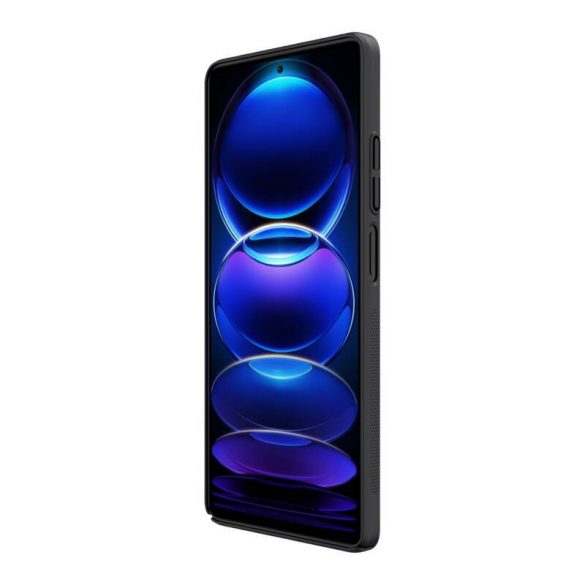 Husa Nillkin Super Frosted Shield Pro pentru Xiaomi Redmi Note 12 Pro+ 5G (negru)