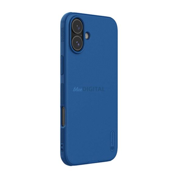 Husă Nillkin Super Frosted Shield Pro pentru iPhone 16 - albastră