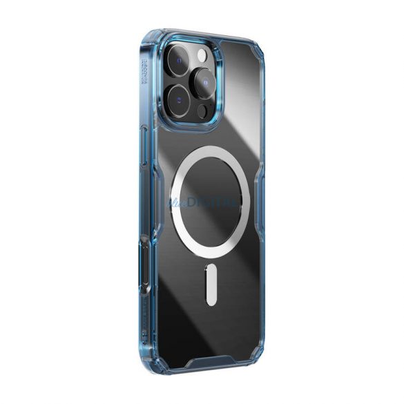 Nillkin Nature TPU Pro caz magnetic pentru iPhone 16 - albastru