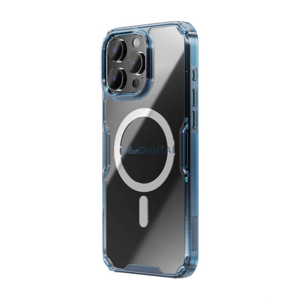 Nillkin Nature TPU Pro Magnetic Case pentru iPhone 16 Pro - Albastru