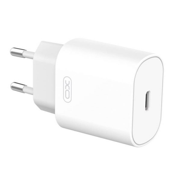 Încărcător de rețea Xo L91 cu conector 1xUSB-C 25W (alb)