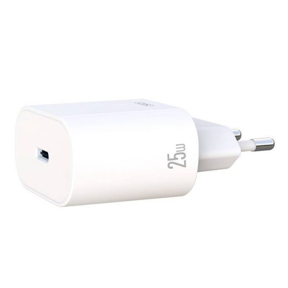 Încărcător de rețea Xo L91 cu conector 1xUSB-C 25W (alb)