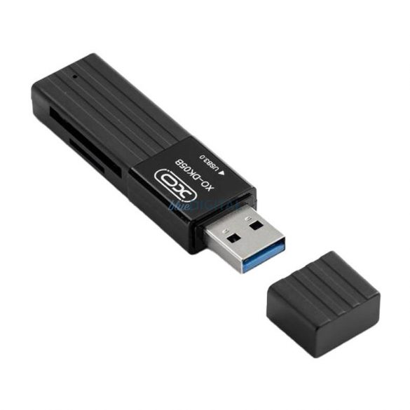 Cititor de carduri de memorie XO DK05B USB 3.0 (negru)