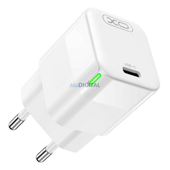 XO CE06 încărcător de rețea cu 1xUSB-C conexiune 30W - alb