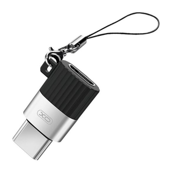 Adaptor micro USB USB-C XO NB149-C (negru)