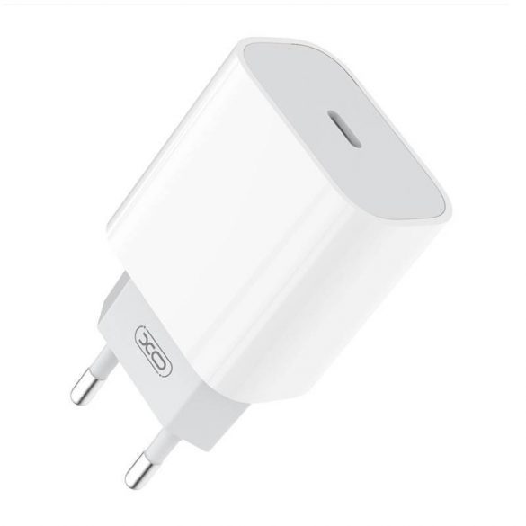 Încărcător de rețea Xo L77, cu conector 1xUSB-C (alb)