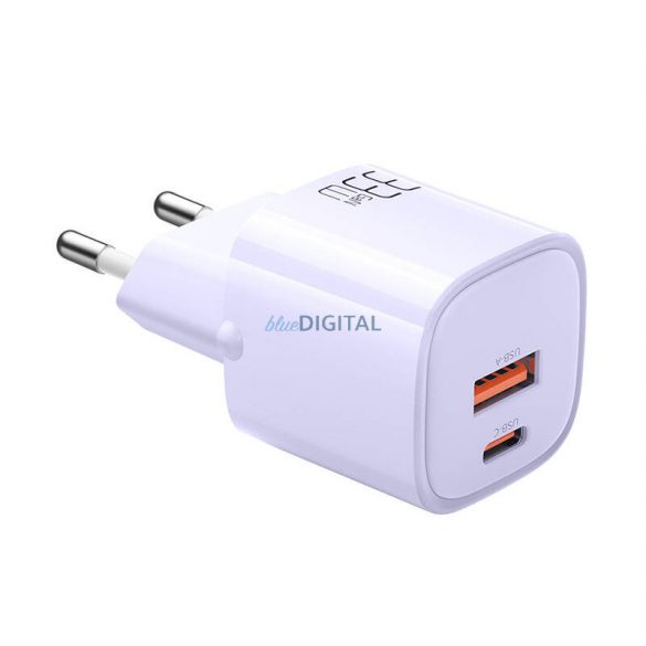 Încărcător GaN 33W Mcdodo CH-0155 USB-C, USB-A (violet)