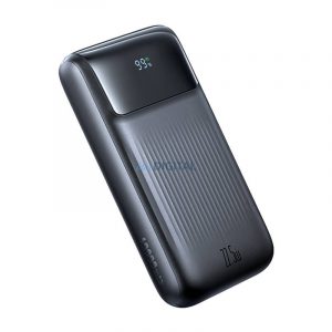 Mcdodo MC-0241 powerbank cu afișaj, built-in Type-C și cablu Lightning 10000mAh 22.5W - negru