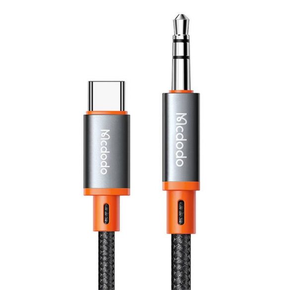 Mcdodo CA-0820 USB-C la 3,5 mm AUX cablu mini jack, 1,2 m (negru)