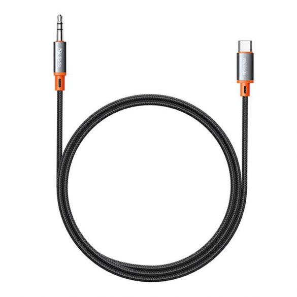 Mcdodo CA-0820 USB-C la 3,5 mm AUX cablu mini jack, 1,2 m (negru)