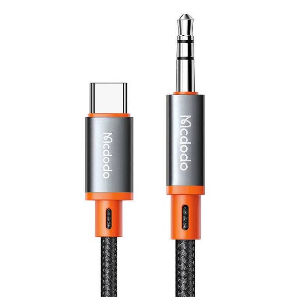 Mcdodo CA-900 USB-C la 3,5 mm AUX cablu mini jack, 1,8 m (negru)