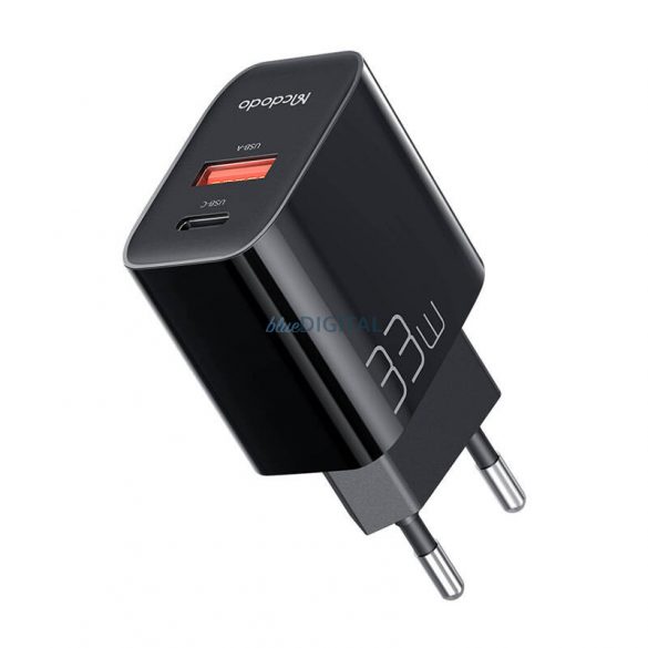 Încărcător GaN 33W Mcdodo CH-0921 USB-C, USB-A (negru)