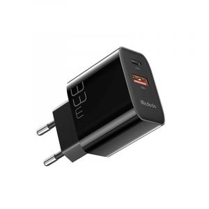 Încărcător de perete Mcdodo CH-0922 USB + USB-C, 33W + cablu USB-C (negru)