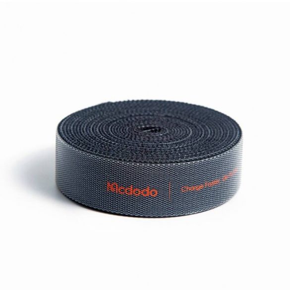 Banda velcro, organizator cablu Mcdodo VS-0960 1m (negru)