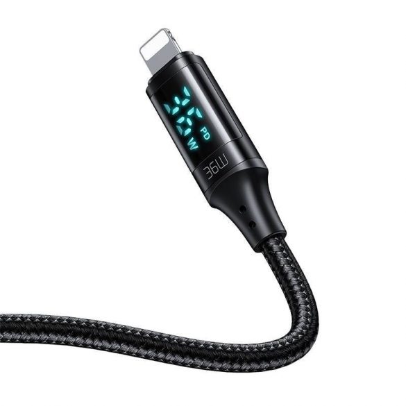 Mcdodo CA-1030 Cablu USB-C către Lightning, 36W, 1,2m (negru)