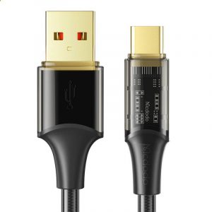 Cablu USB-USB-C, Mcdodo CA-2090, 6A, 1,2 m (negru)