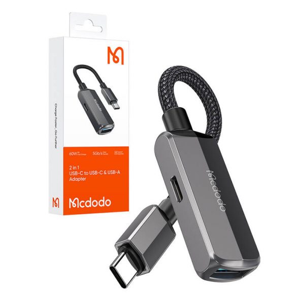 Convertor Mcdodo CA-2830 OTG 2in1 USB-C la USB-C + USB-A