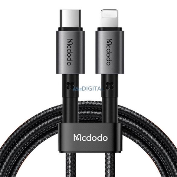 Mcdodo CA-2851 Type-C - Cablu Lightning 36W 2m - negru