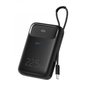 Mcdodo MC-3243 powerbank 10000mAh, 22.5W cu cablu Type-C încorporat - negru