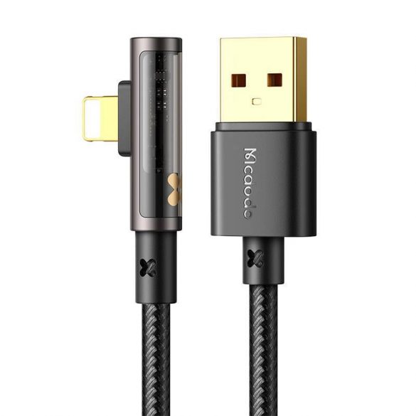 Cablu de 90 de grade USB la linie de alimentare Mcdodo CA-3510, 1,2 m (negru)