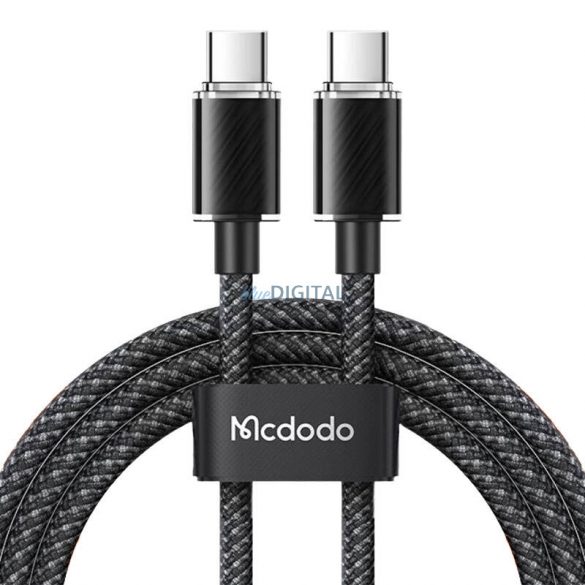 Mcdodo CA-3670 Type-C - Cablu Type-C 100W 1.2m - negru