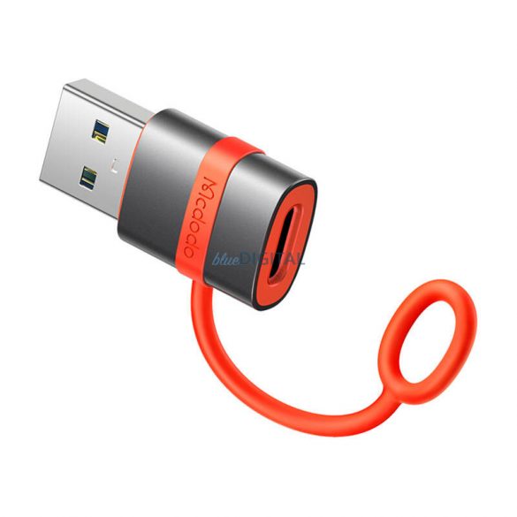 McDodo OT-3800 Adaptor USB-A la Type-C - negru