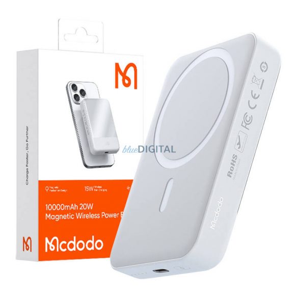 Mcdodo MC-4260 powerbank magnetic 10000mAh 20W - alb