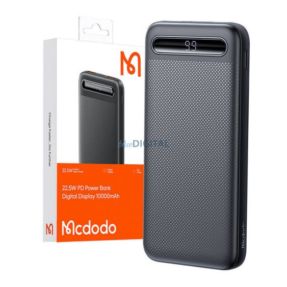 Mcdodo MC-4422 powerbank 10000mAh 22.5W - negru