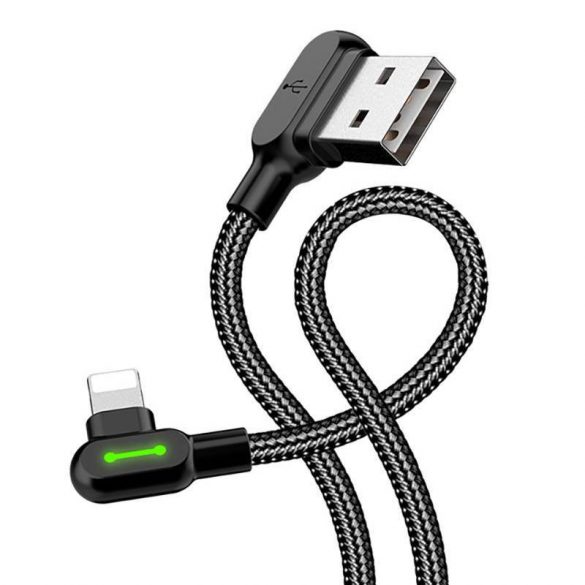 Cablu USB la Lightning, Mcdodo CA-4673, în unghi, 1,8 m (negru)