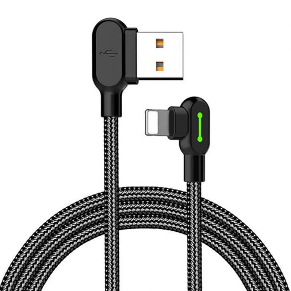 Cablu USB Lightning, Mcdodo CA-4679, înclinat, 3m (negru)