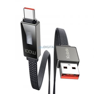 Cablu Mcdodo CA-4980 de la USB la display USB-C 1,2 m (negru)